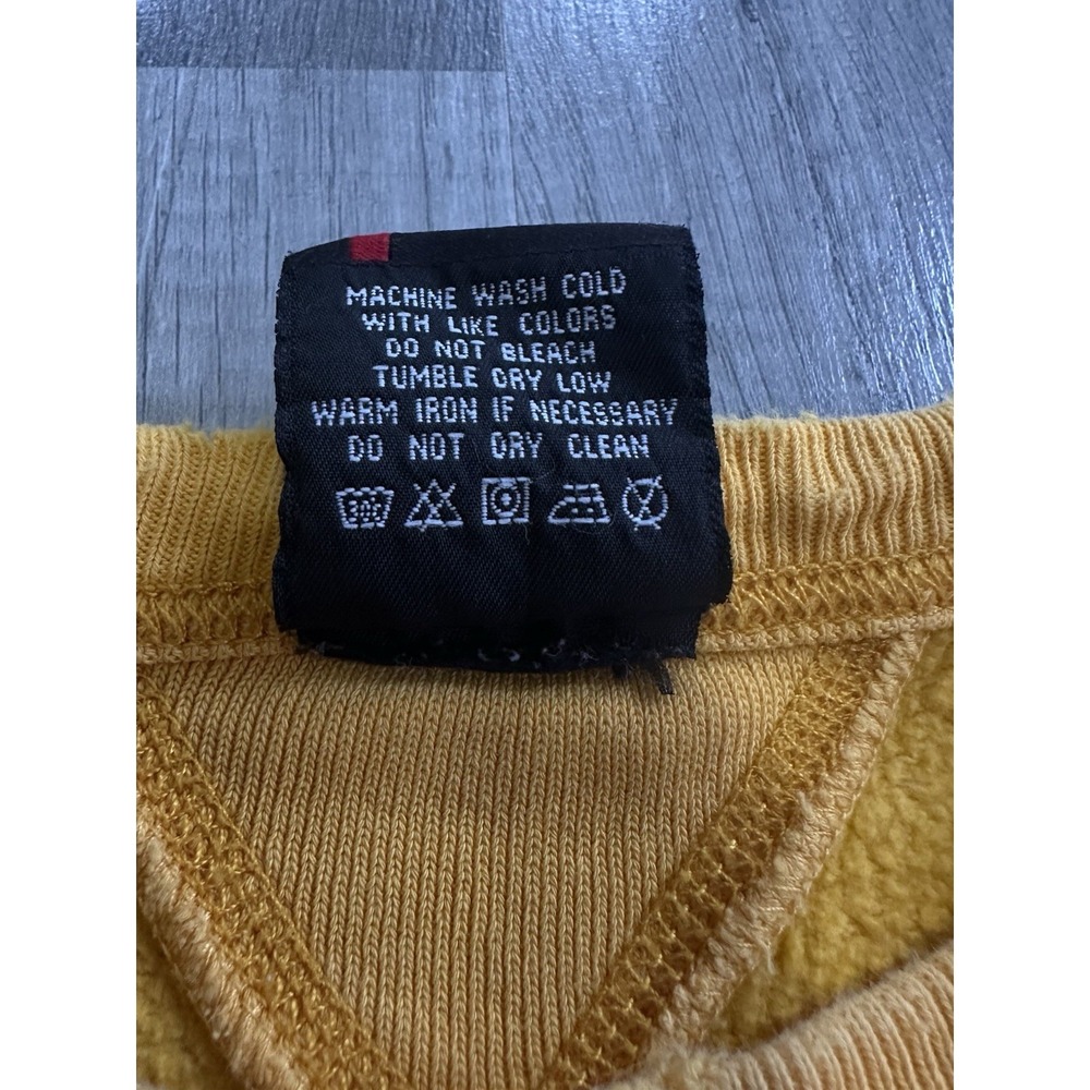 Vintage Ralph Lauren Polo Jeans Co Women's Cropped USA Flag Sweatshirt XX-Large - Picture 7 of 14